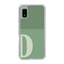 Slim Protection Case［ Original - initial two tone - D green ］
