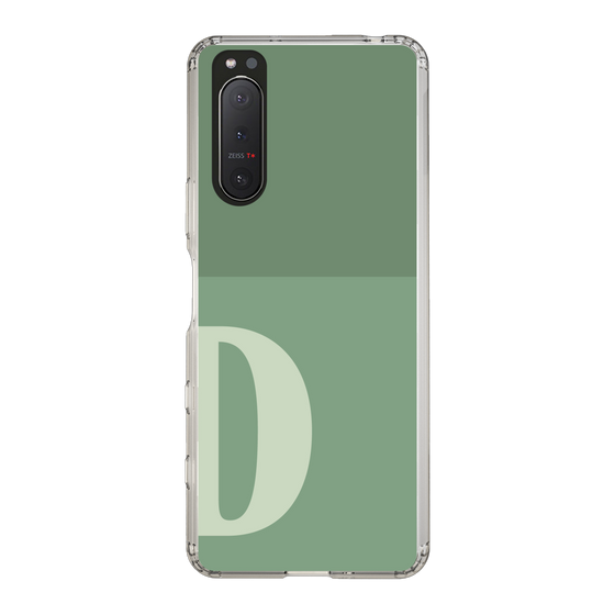 Slim Protection Case［ Original - initial two tone - D green ］