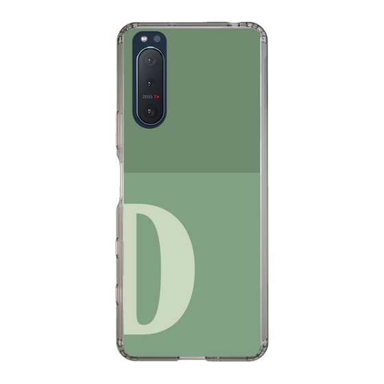 Slim Protection Case［ Original - initial two tone - D green ］