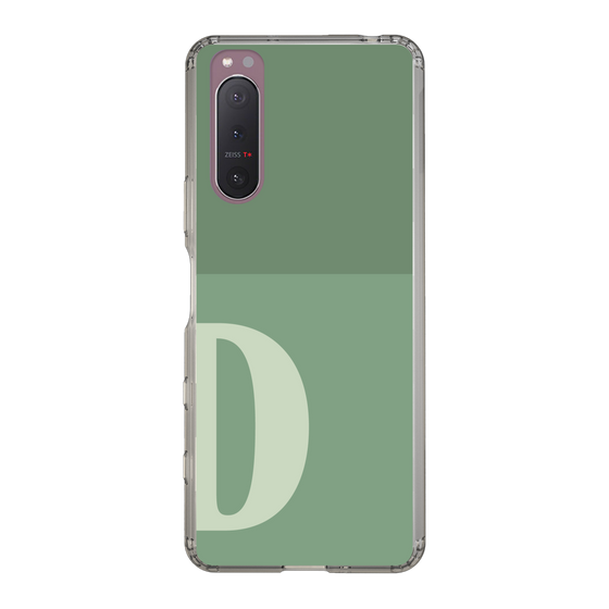 Slim Protection Case［ Original - initial two tone - D green ］