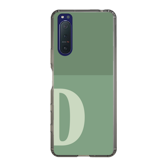Slim Protection Case［ Original - initial two tone - D green ］
