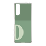 Slim Protection Case［ Original - initial two tone - D green ］