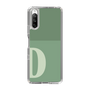 Slim Protection Case［ Original - initial two tone - D green ］