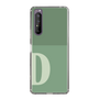 Slim Protection Case［ Original - initial two tone - D green ］