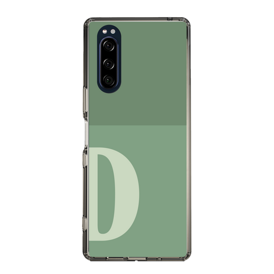 Slim Protection Case［ Original - initial two tone - D green ］