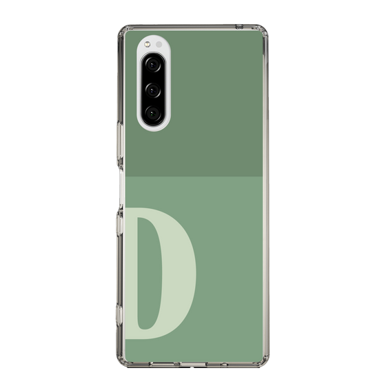 Slim Protection Case［ Original - initial two tone - D green ］