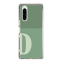 Slim Protection Case［ Original - initial two tone - D green ］