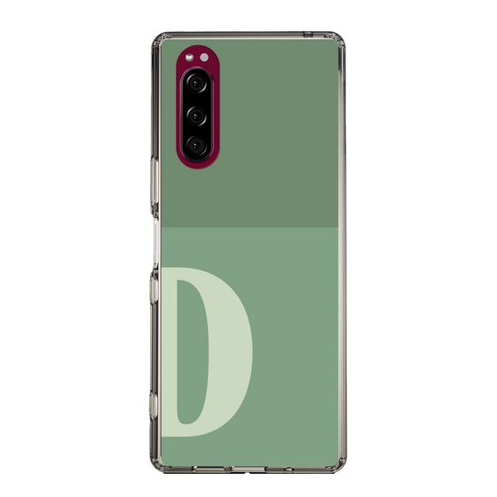 Slim Protection Case［ Original - initial two tone - D green ］