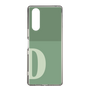 Slim Protection Case［ Original - initial two tone - D green ］
