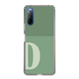 Slim Protection Case［ Original - initial two tone - D green ］