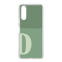 Slim Protection Case［ Original - initial two tone - D green ］