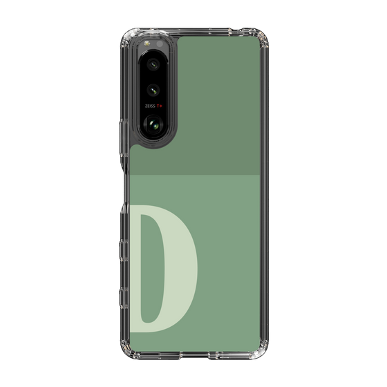 Slim Protection Case［ Original - initial two tone - D green ］