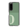 Slim Protection Case［ Original - initial two tone - D green ］