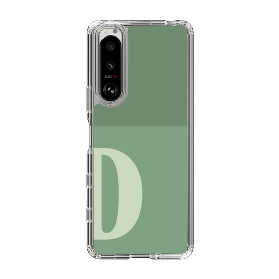 Slim Protection Case［ Original - initial two tone - D green ］