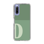 Slim Protection Case［ Original - initial two tone - D green ］