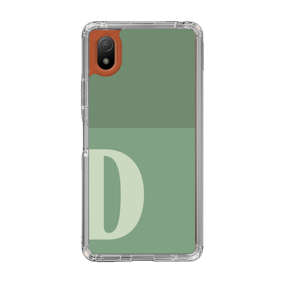 Slim Protection Case［ Original - initial two tone - D green ］