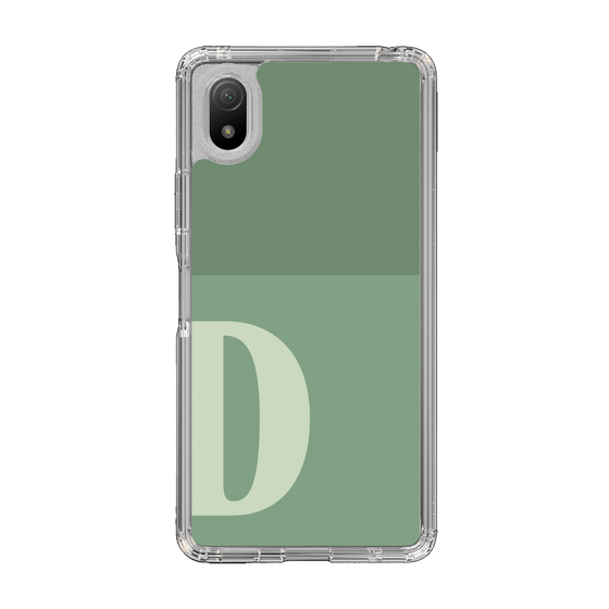 Slim Protection Case［ Original - initial two tone - D green ］