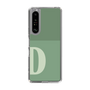 Slim Protection Case［ Original - initial two tone - D green ］