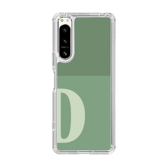 Slim Protection Case［ Original - initial two tone - D green ］