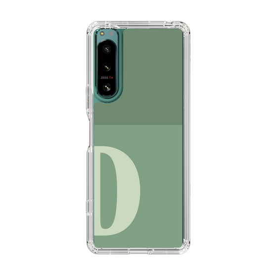 Slim Protection Case［ Original - initial two tone - D green ］