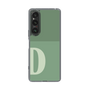 Slim Protection Case［ Original - initial two tone - D green ］