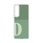 Slim Protection Case［ Original - initial two tone - D green ］