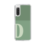 Slim Protection Case［ Original - initial two tone - D green ］
