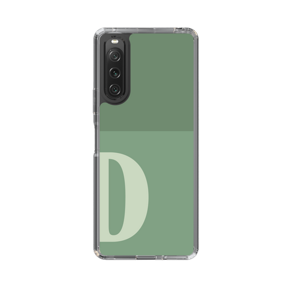Slim Protection Case［ Original - initial two tone - D green ］