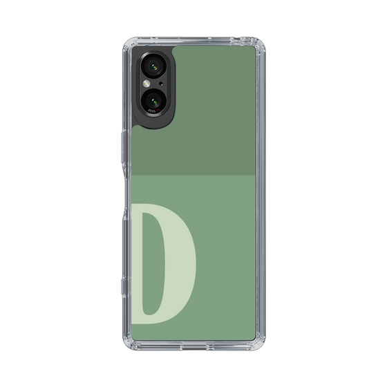 Slim Protection Case［ Original - initial two tone - D green ］