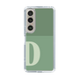 Slim Protection Case［ Original - initial two tone - D green ］