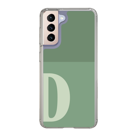 Slim Protection Case［ Original - initial two tone - D green ］