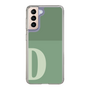 Slim Protection Case［ Original - initial two tone - D green ］