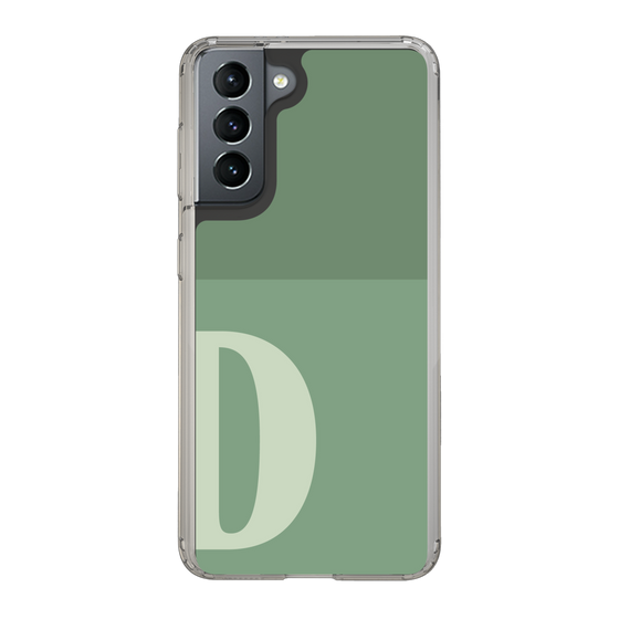 Slim Protection Case［ Original - initial two tone - D green ］