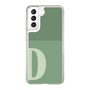 Slim Protection Case［ Original - initial two tone - D green ］