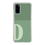 Slim Protection Case［ Original - initial two tone - D green ］