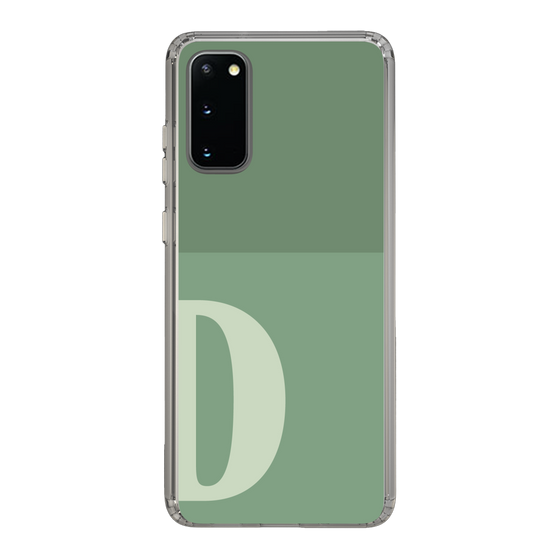 Slim Protection Case［ Original - initial two tone - D green ］