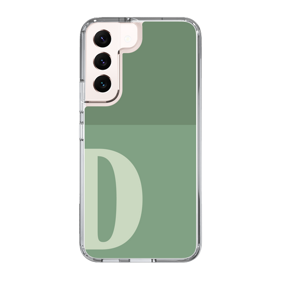 Slim Protection Case［ Original - initial two tone - D green ］