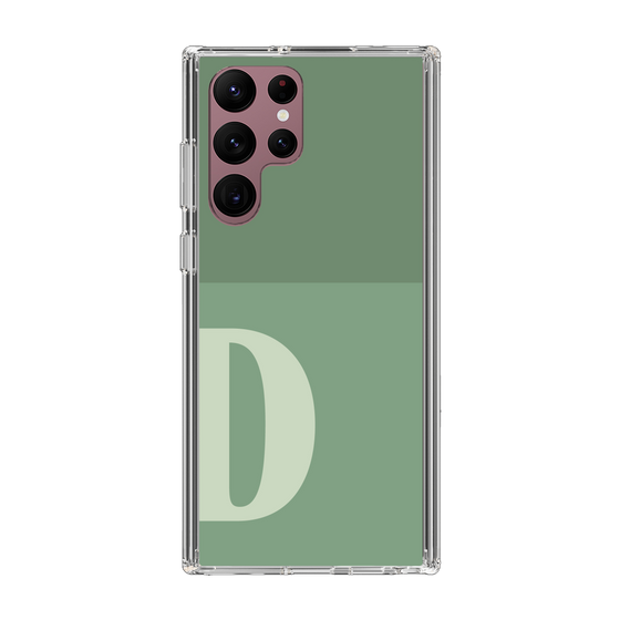 Slim Protection Case［ Original - initial two tone - D green ］