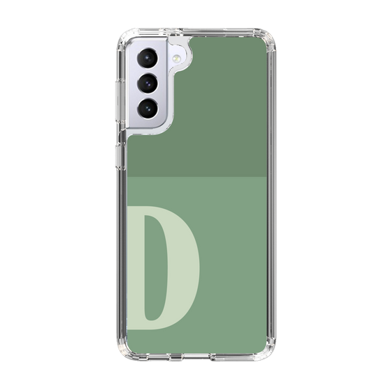Slim Protection Case［ Original - initial two tone - D green ］