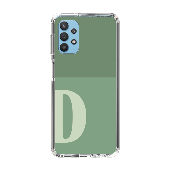 Slim Protection Case［ Original - initial two tone - D green ］