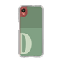 Slim Protection Case［ Original - initial two tone - D green ］
