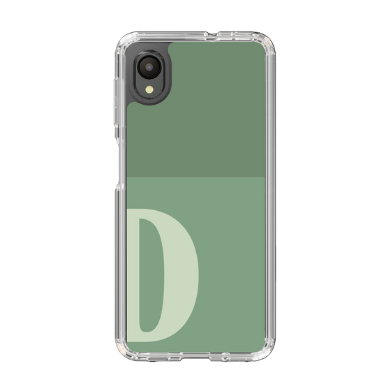 Slim Protection Case［ Original - initial two tone - D green ］