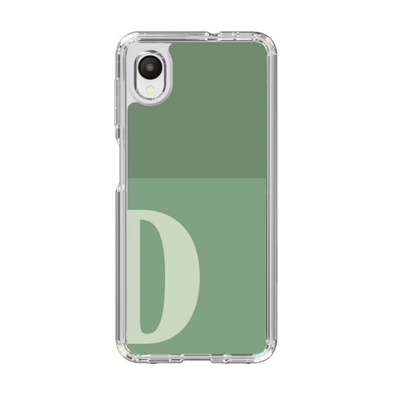 Slim Protection Case［ Original - initial two tone - D green ］