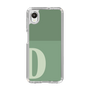 Slim Protection Case［ Original - initial two tone - D green ］