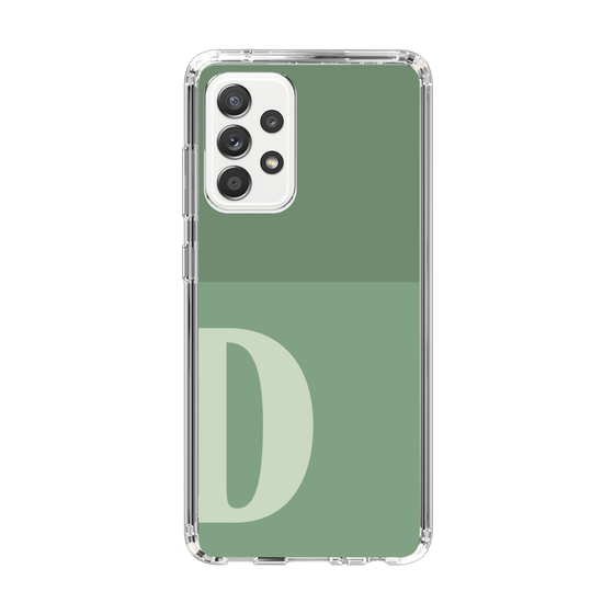 Slim Protection Case［ Original - initial two tone - D green ］