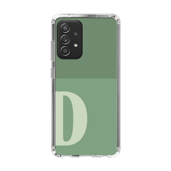 Slim Protection Case［ Original - initial two tone - D green ］