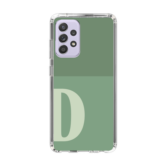 Slim Protection Case［ Original - initial two tone - D green ］