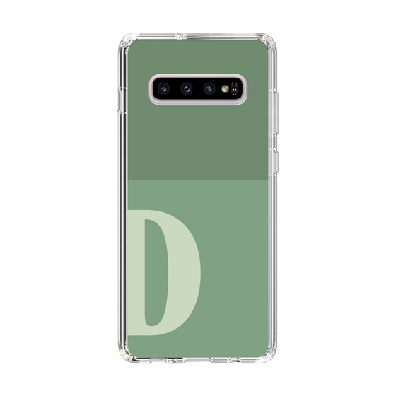 Slim Protection Case［ Original - initial two tone - D green ］
