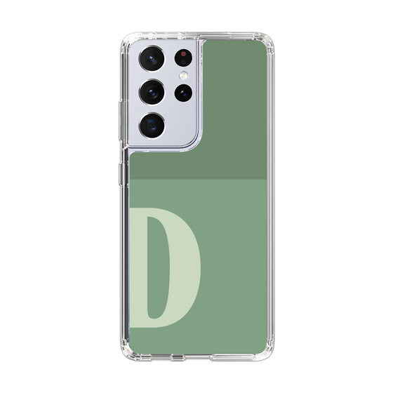 Slim Protection Case［ Original - initial two tone - D green ］