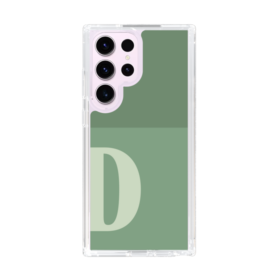 Slim Protection Case［ Original - initial two tone - D green ］